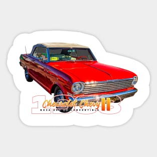 1963 Chevrolet Chevy II Nova 400 SS Convertible Sticker